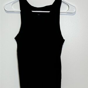All Saints Classic Black Tank Top